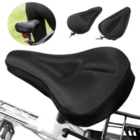 3d soft thickened bicycle seat breathable bicycle saddle seat cover comfortable foam seat mountain bike cycling pad cushion cove