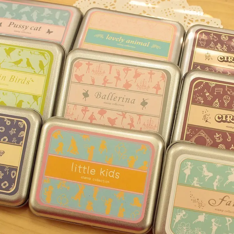 2019 Новые товары цирковые узоры Скрапбукинг винтажные кружевные Штампы