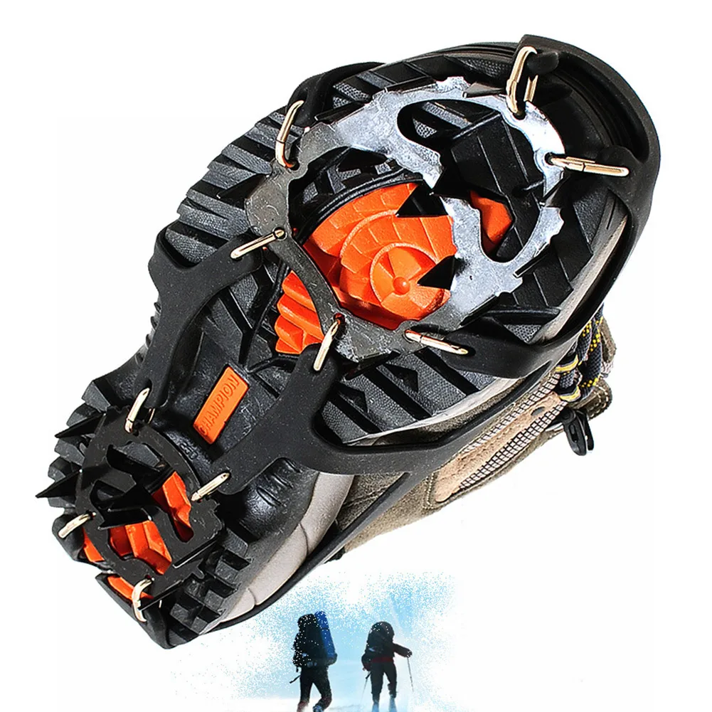1 пара Противоскользящих ботинок для альпинизма Нескользящие ботинки покрытые