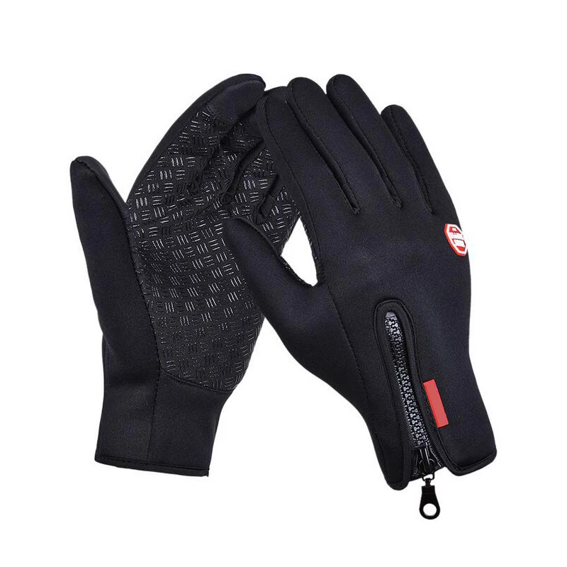 Уличные спортивные зимние велосипедные перчатки для мужчин и женщин Windstopper - Фото №1