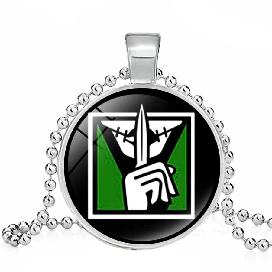 Игра том Кленси Радуга шесть осада ожерелье 6 символ пистолет игра кулоны