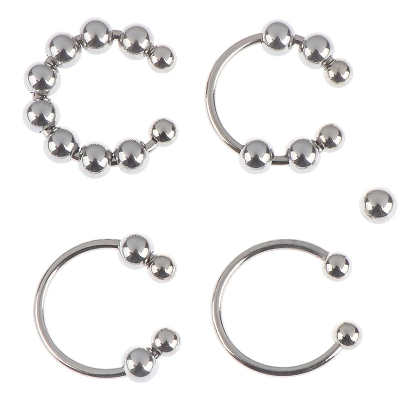 Кольцо для пениса из нержавеющей стали съемное кольцо с задержкой эякуляции