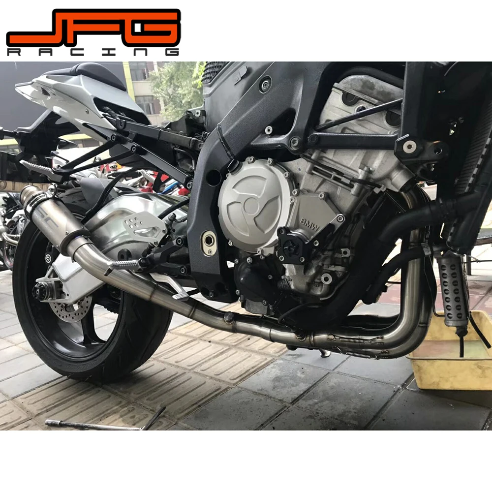 

The NEW 2018 Motorcycle Stainless Steel Tube Full System Exhaust Header Link Pipe For BMW S1000RR 10 11 12 13 14 15 2016 2017 18