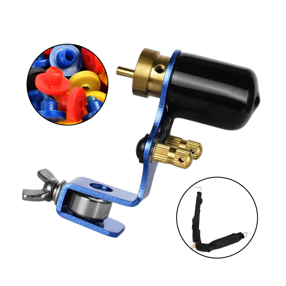 Прочный Профессиональный бесшумный двигатель вращающийся тату машинка картридж