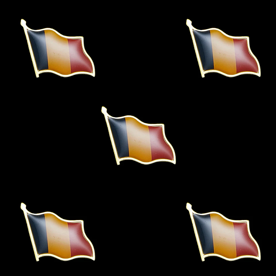 5 шт. многоцветная брошь в виде бабочки флага лацкана значка набор аксессуаров