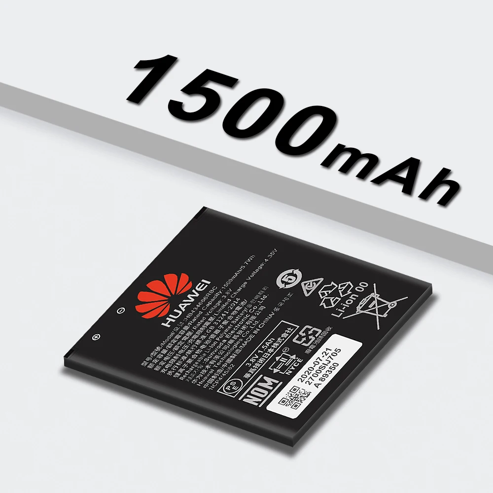 Оригинальный аккумулятор Huawei HB434666RBC для E5573 E5573S искусственная фотография 1500 мАч |