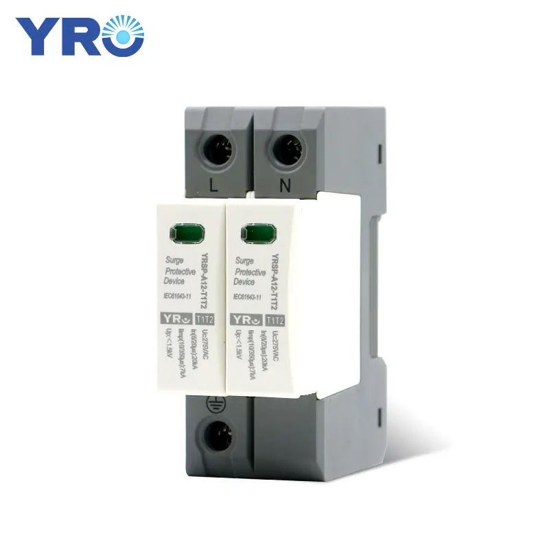 

YRO SPD - A12/2P -7KAsurge protector to protect domestic low voltage surge arrester
