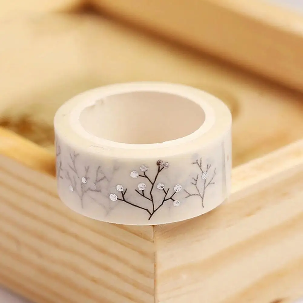 

2Pcs Wishing Tree DIY Paper Adhesive Sticker Decorative Washi Stationery Tapes