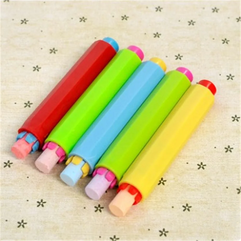 5 шт. нетоксичный держатель мела для здоровья зажим цветные держатели чистый