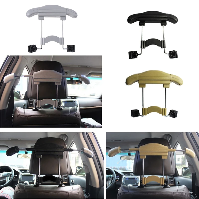 

Car Seat Hanger Holder Organizer Retractable Coat Hanger Clothes Suits Holder Multifunction Suit Retractable Hanger