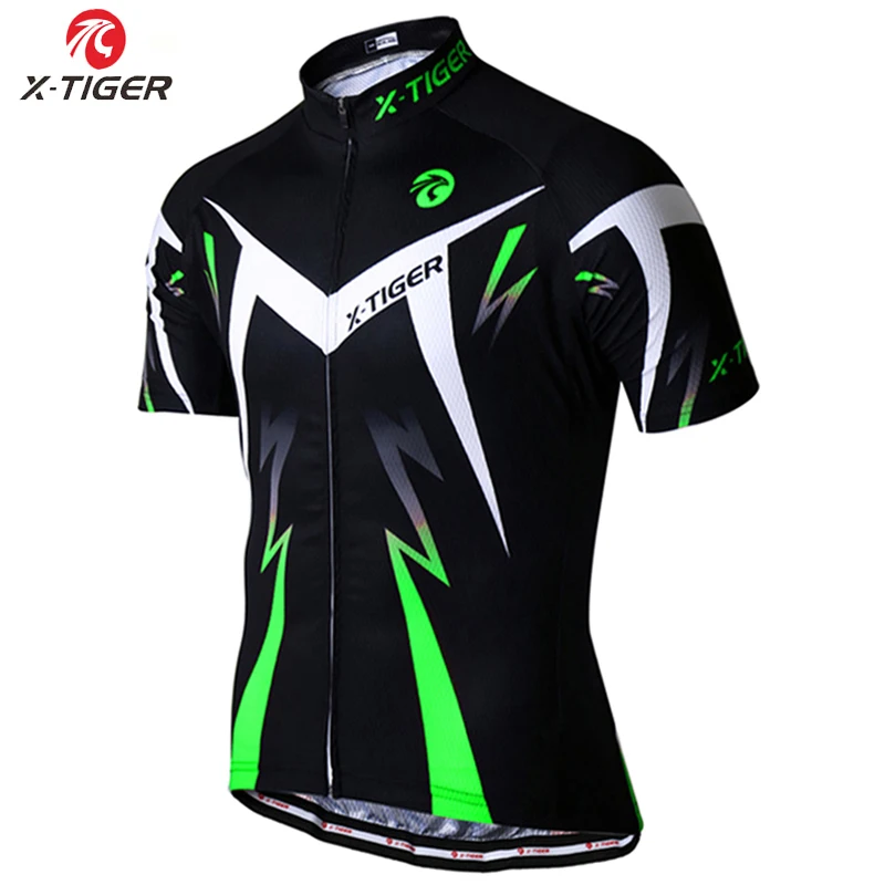 Cycling Jerseys only X-Tiger Pro майки для велоспорта Ropa Ciclismo Одежда для горного велосипеда быстросохнущая Мужская одежда для гонок МТБ спортивная одежда - Цвет: Cycling Jerseys only