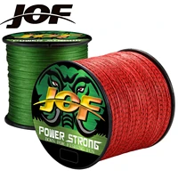 jof 8 strands 100 pe braid fishing line 300m 500m japanese multifilament durable smooth fly carp woven thread accessories