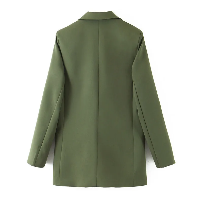 

2020 new purple green one Button Elegant zaraing-style za women 2020 sheining vadiming women female blazer Suit jacket