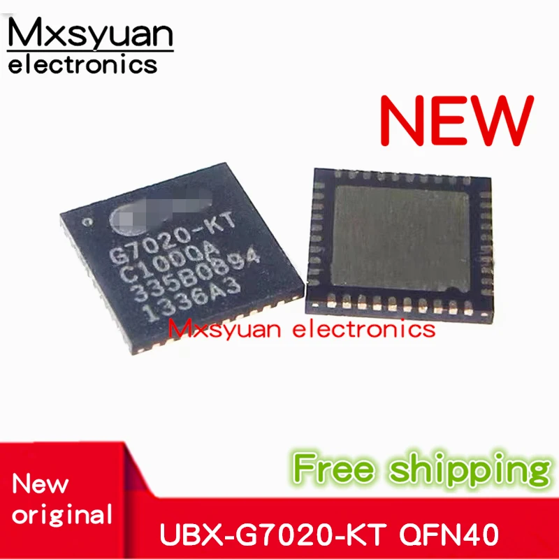 5 шт. ~ 50 шт./лот UBX G7020 KT QFN40 новый оригинальный позиционирования GPS чип|Запчасти для