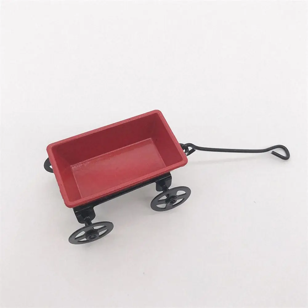 1:12 Кукольный домик украшение сцены винтажная металлическая вытягивающая