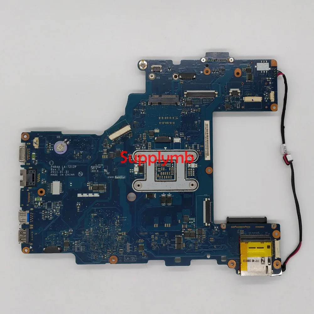 K000128610 PHRAA LA-7212P for Toshiba Satellite P770 P775 NoteBook PC Laptop Motherboard Mainboard Tested enlarge