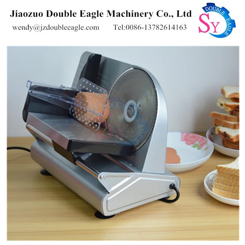 Wholesale price small home use electric frozen meat/onion/lemon/apple/bread/ham sausage/vegetables slicer cutting machine