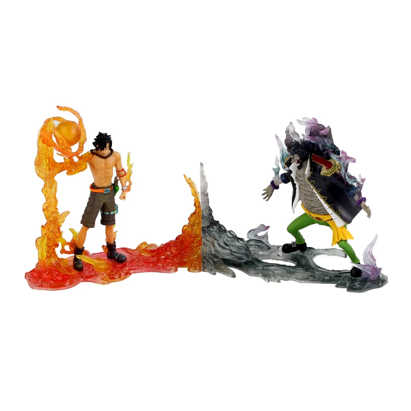 

Экшн-фигурка аниме DXF, 15 см, 2 шт./компл., Rival vs1 Portgas D Ace VS Marshall D, Обучающие игрушки, ПВХ модели кукол