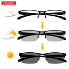Солнцезащитные очки EVUNHUO, фотохромные очки для чтения, для дальнозоркости, пресбиопии, диоптрий