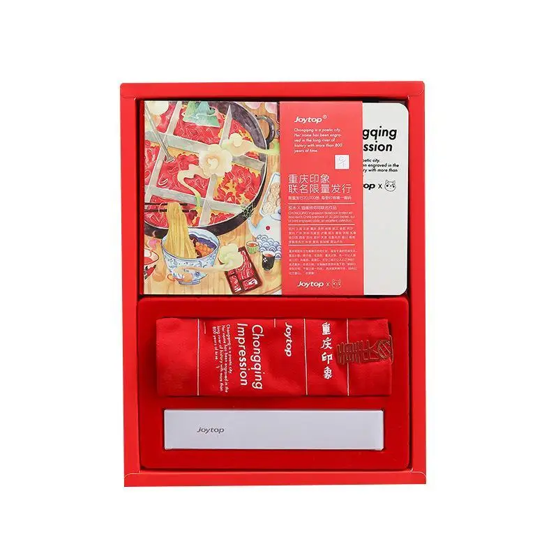 Журнал А5 в твердой обложке Набор подарочных коробок с завязками без надписей