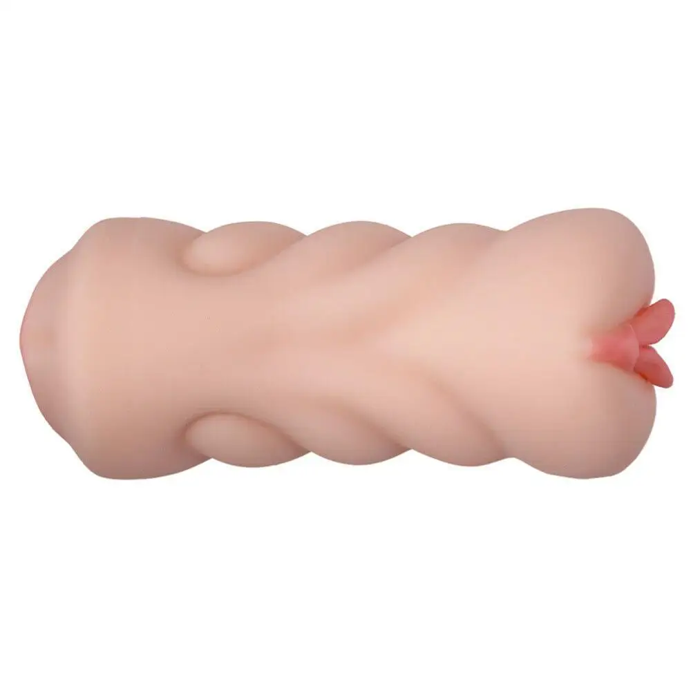 Реалистичная Вагина рот оральный силиконовый Мужской мастурбатор 3D Глубокая