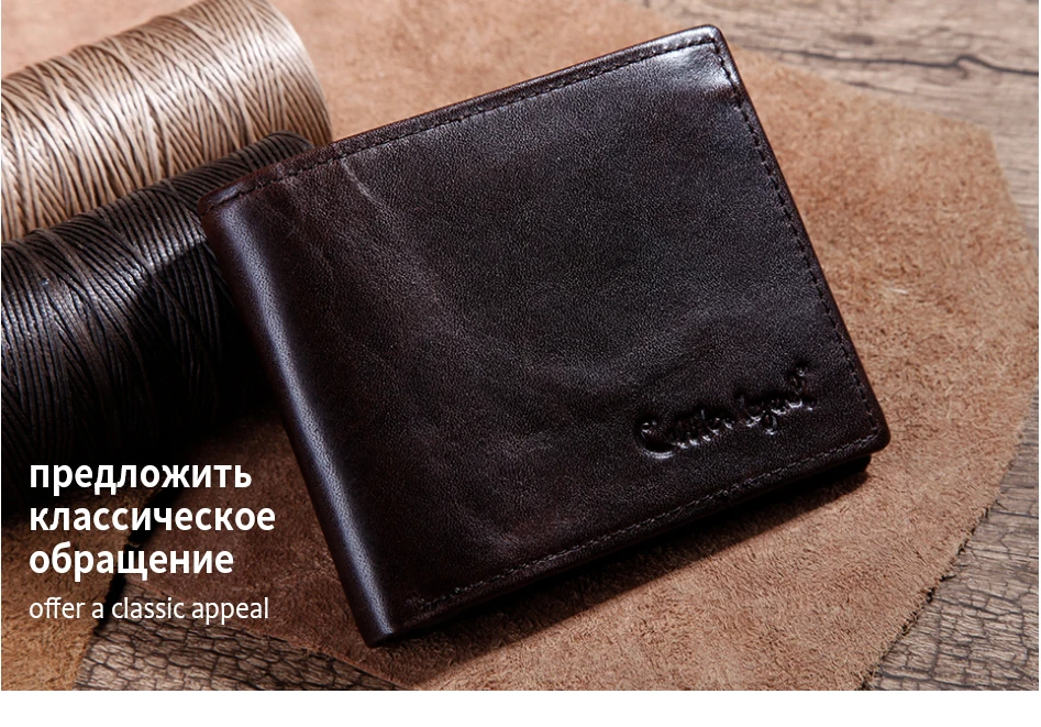 Cobbler Legend известный бренд мужские кошельки из натуральной кожи мужской кошелек ручной работы мужские кошельки для денег кошелек с держателем для ID карты