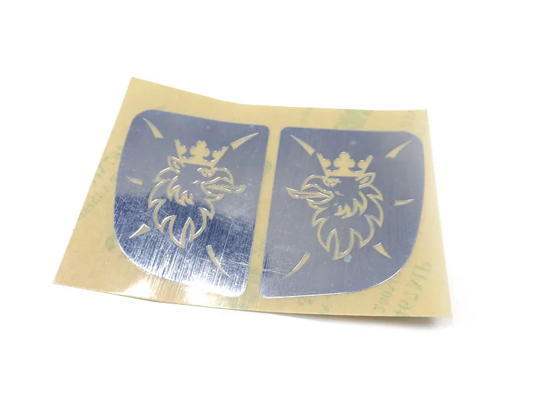 Декоративная металлическая наклейка для заднего стекла 1/14 Tamiya RC грузовик прицеп