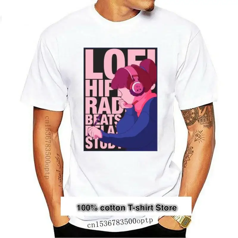

Camiseta lofi hip hop para hombre y mujer, camisa de radio, Nueva