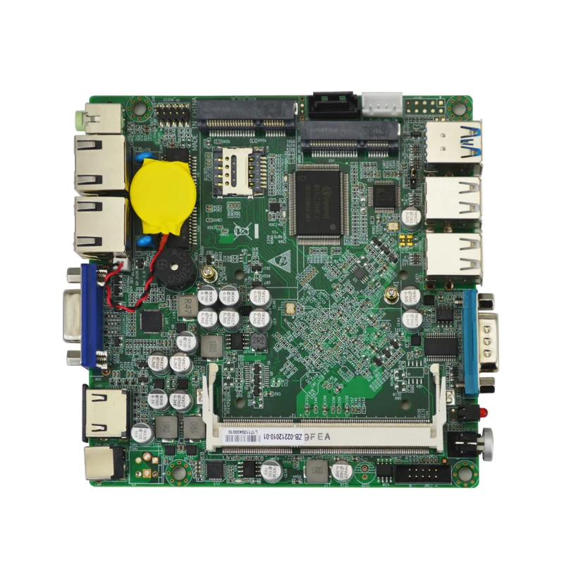 EP-2120-01 + радиатор блок питания 12 В Nano материнская плата ddr3 J1900 2 * LAN USB2.0 3 0 MINI PCIE