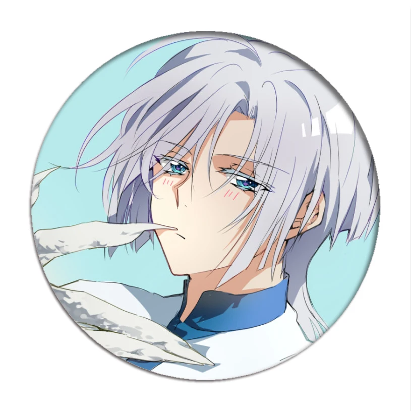 1 шт. Akatsuki no Yona Значки для косплея брошь значок Коллекция сумок Haku нагрудник