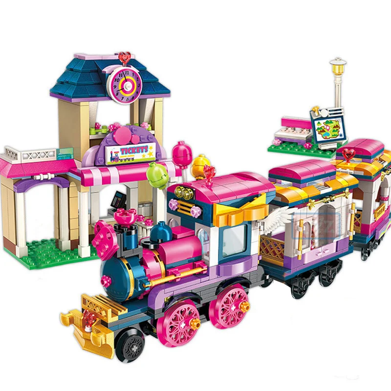 Девушки Город Друзья Принцесса фантазия карусель автомобиль Красочные