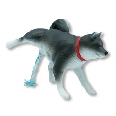 

Japan genuine Capsule toy cute animal pet funny Akita shiba Inu Pee on the ground miniature gashapon figures collection gift