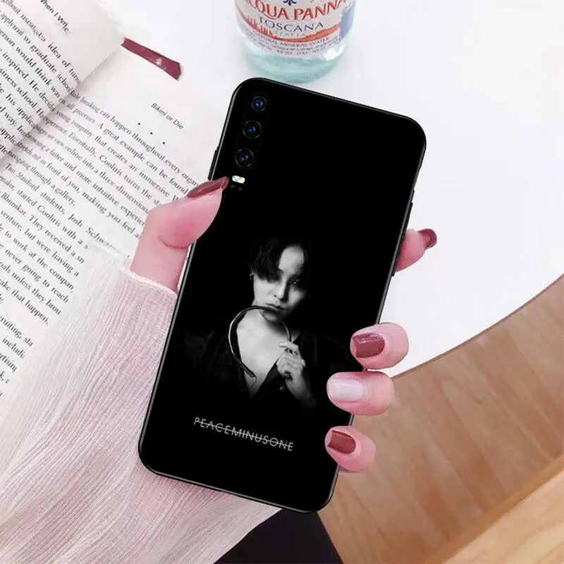 

HPCHCJHM Dragon GD peaceminusone daisy Soft black Phone Case for Huawei P30 P20 lite Mate 20 Pro lite P Smart 2019 prime