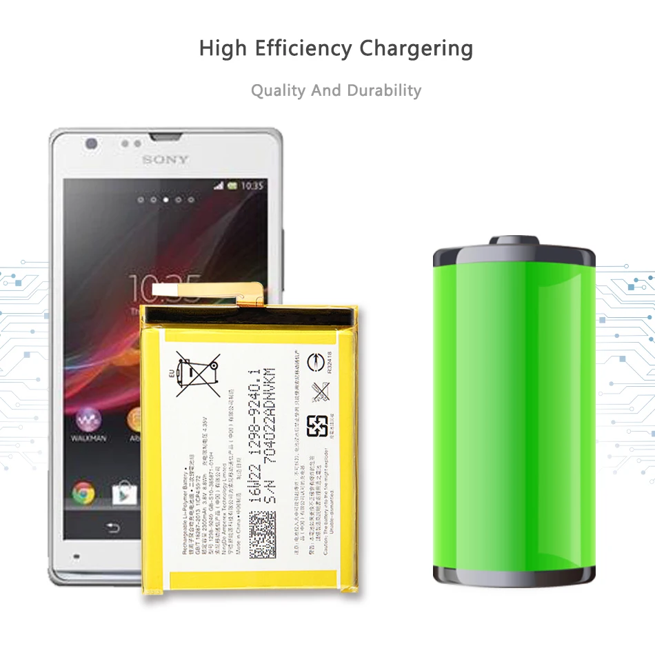 

Phone Battery LIS1618ERPC For Sony Xperia E5 Xperia XA F3113 F3112 F3116 F3115 F3311 F3313 2300mAh Free Tools