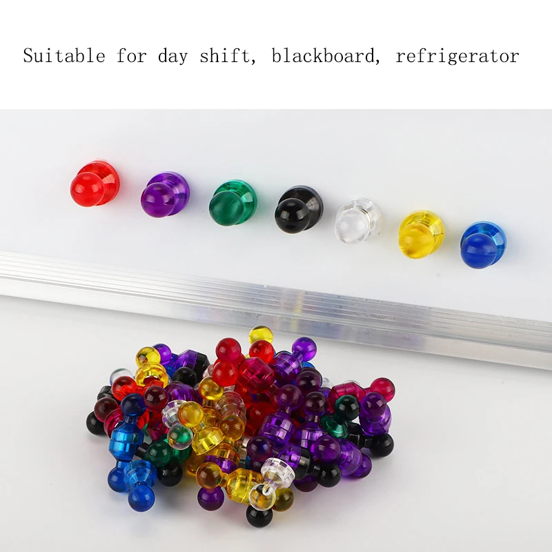 50 шт. магниты для холодильника 7 цветов | Обустройство дома