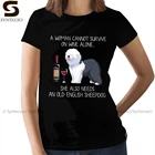 Женская футболка с надписью Things для собак