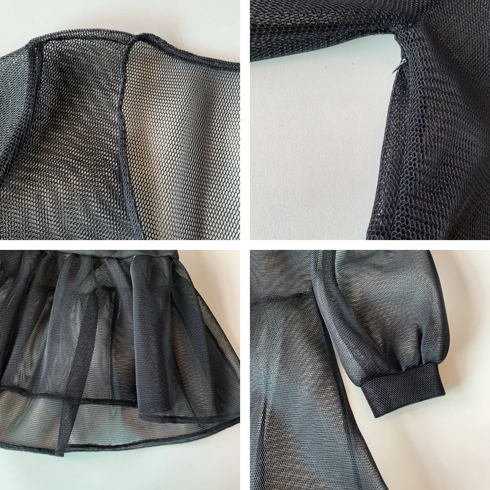 Женское платье макси с длинным рукавом фонариком и оборками осень 2020|Женские