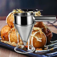 liquid funnel for jars stainless steel canning funnel flask filter for oil wine water spices cake donut kitchen tools gadgets
