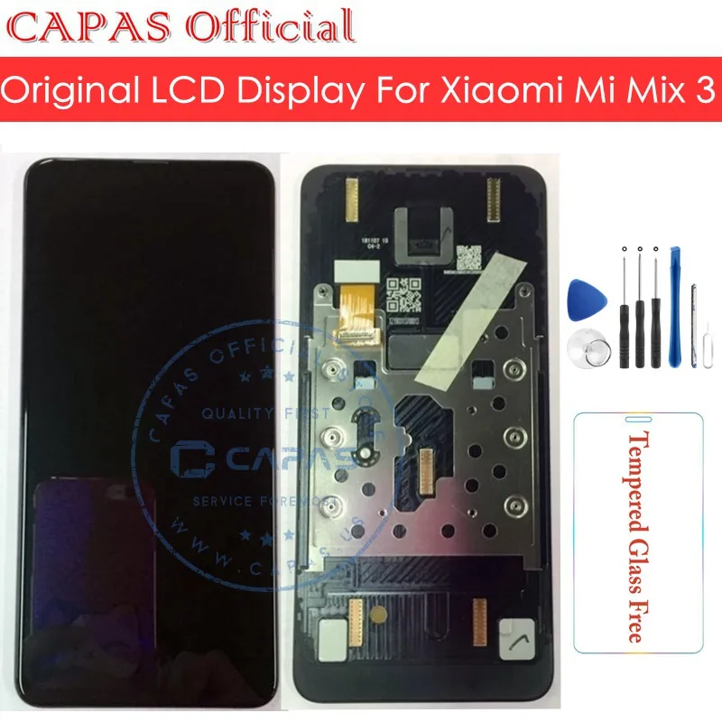 Оригинальный ЖК экран для Xiaomi MI MIX 3 10 дюймов сенсорная панель Mix дигитайзер замена