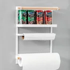 Простота, настенный подвесной шейкер для соли и специй, вешалка для холодильника, домашние гаджеты, органайзер, аксессуары