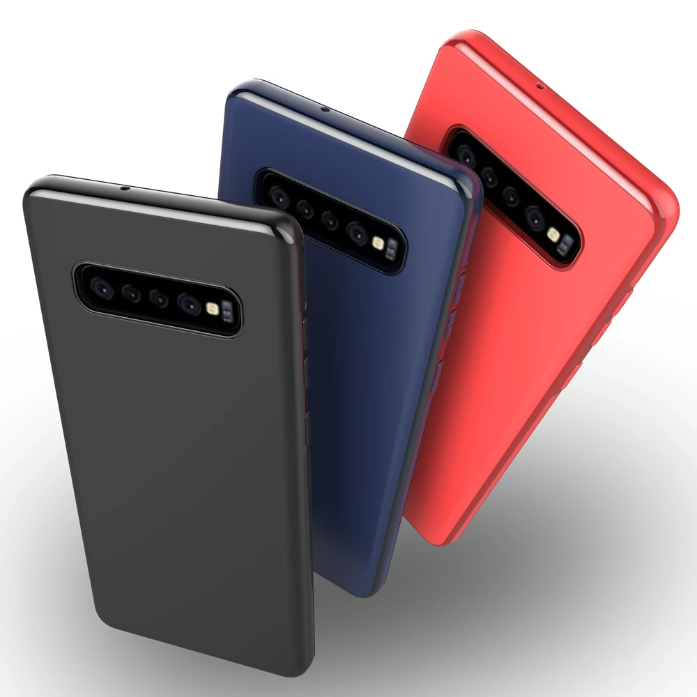 Ультратонкий чехол для телефона Samsung S10 S9 Plus Lite невидимый со встроенной магнитной