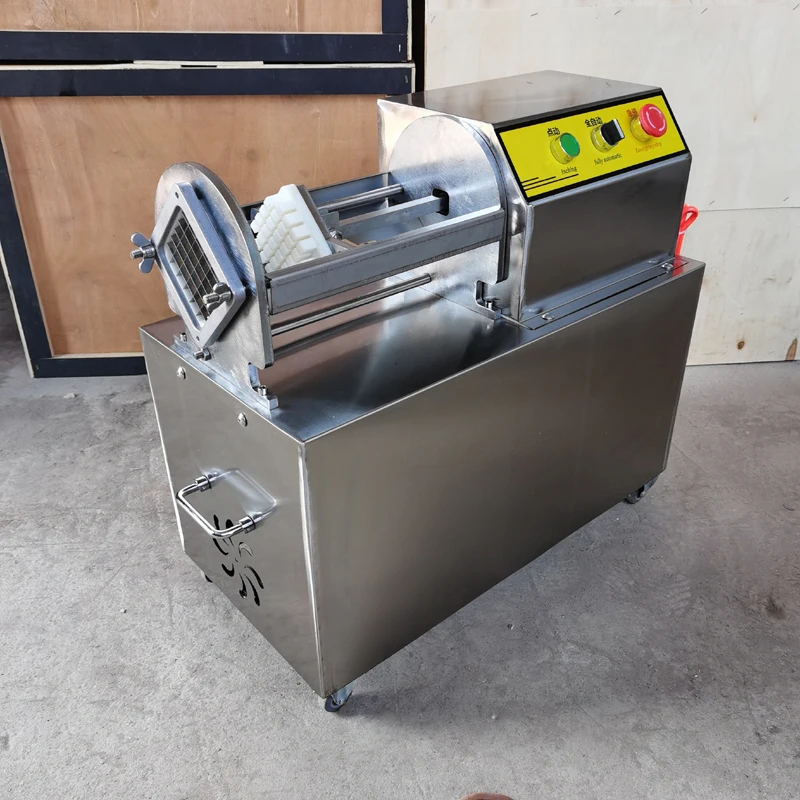 

Stainless Steel Vegetable Cutting Machine Electric Slicer Cabbage Chilli Leek Scallion Celery Scallion Slice Shred Diced Machine