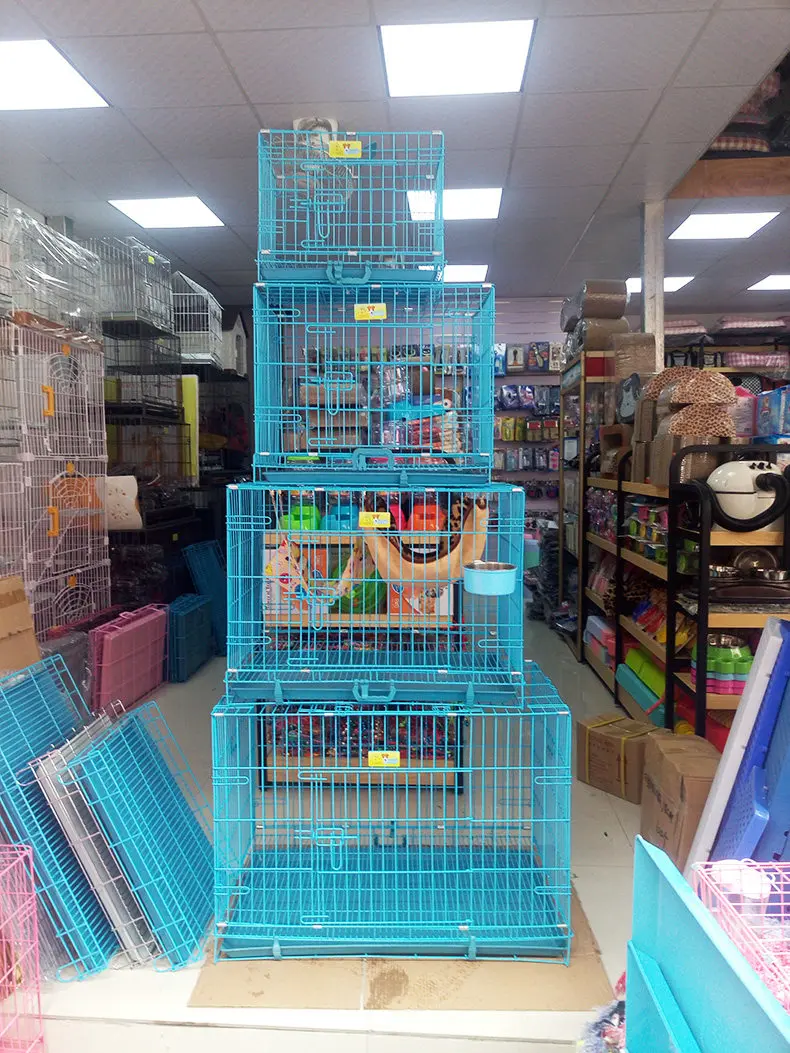 Женская клетка для кошек Большая складная железная утюжок волос кролик