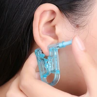 portable disposable safety ear piercing piercer healthy painless non bleeding with ear stud asepsis ear piercing piercer 1pc