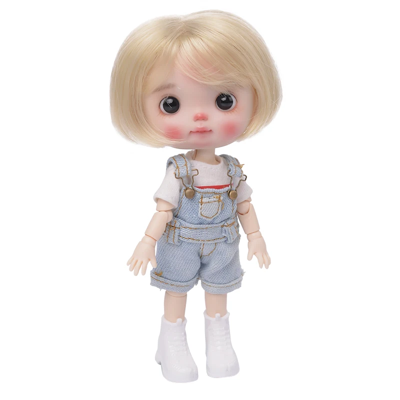 Кукла Aidolla moher/soft Wig 5 цветов красивая BJD 1/8 & Kurhn парик из мягкого волокна волосы Bob
