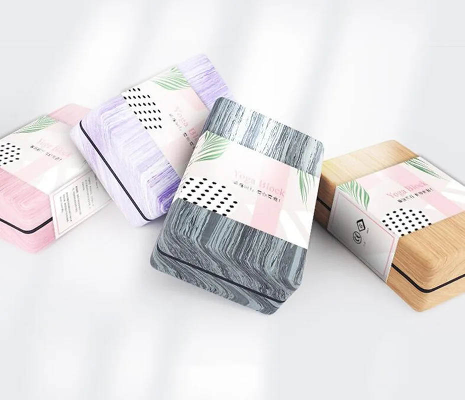 POE блок для йоги кирпичная пена упражнений в тренажерном зале EVA инструмент