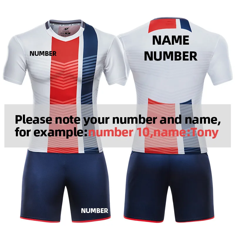 Новые сублимационные Пустые трикотажные футбольные наборы Camiseta Futbol 2020 дышащая
