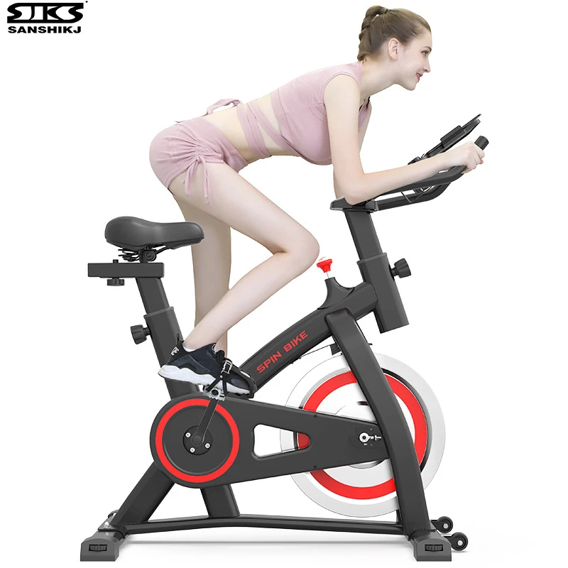 値段 スパイラル速度調整可能な屋内サイクリング自転車家族静音トゥールビヨン運動spinning Bike