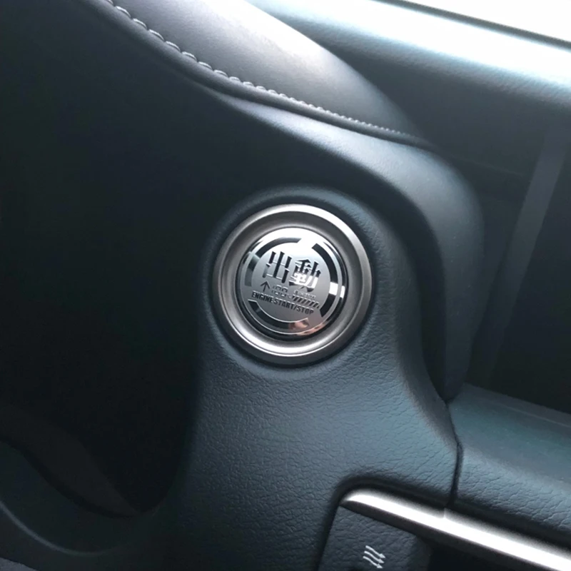 JDM бесключевая кнопка запуска и остановки двигателя зажигания для toyota Vios Corolla Avalon