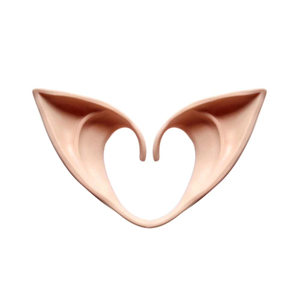 

Cute Halloween Glow in The Dark Fairy Cosplay Anime Fake Elf Ears Props Pixie Costume Easter Decoration
